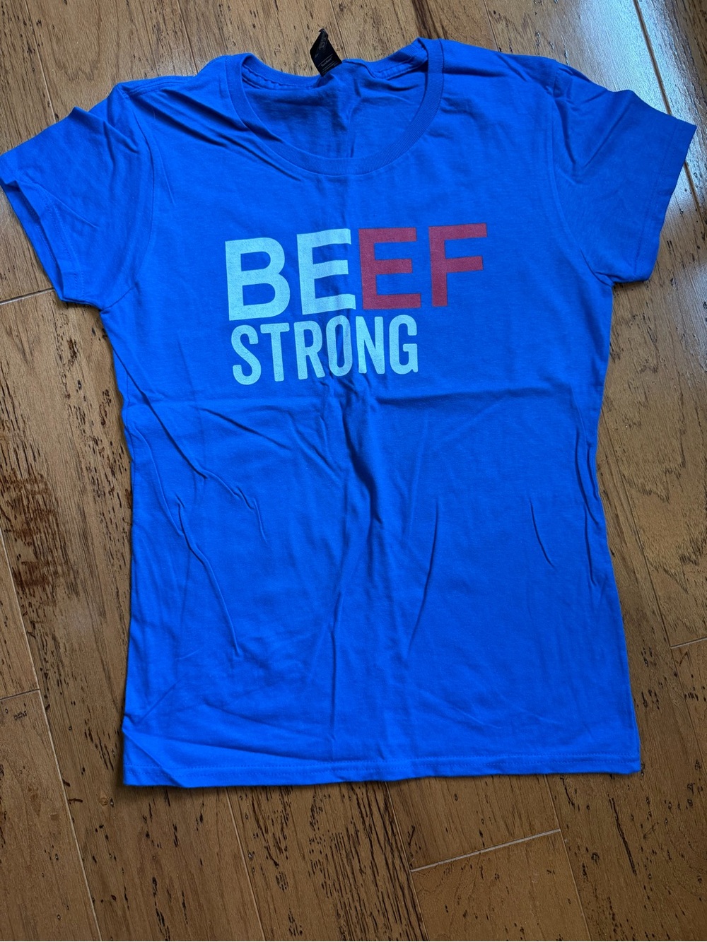 Anvil Bright Blue Lightweight Tee